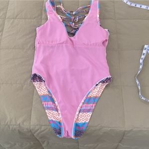 Geometric swimsuit
